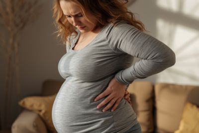 Rückenprobleme bei Schwangeren und jungen Müttern 
